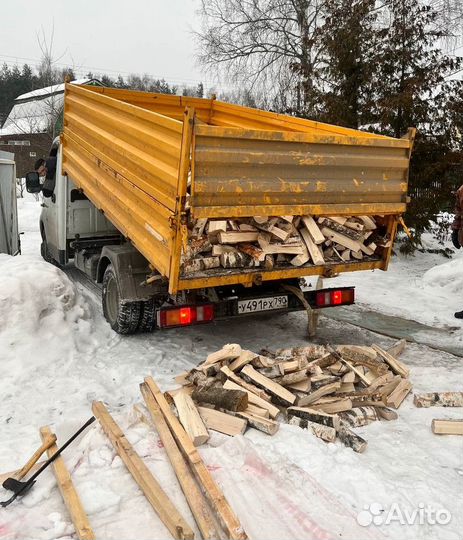 Дрова березовые колотые