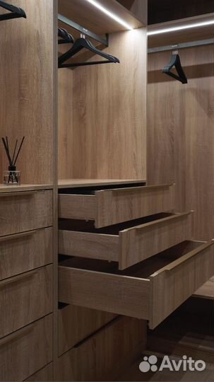 Гардеробная встроенная