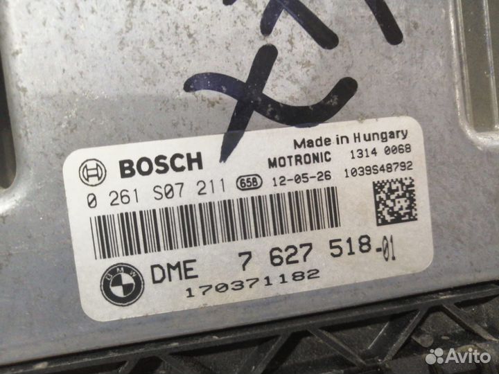 Блок DME двигателя N16B16A Мини Mini R55