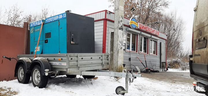 Аренда дизельных генераторов на прицепе от 30 кВт