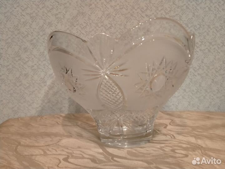 Вазы/ конфетницы/салатницы хрусталь