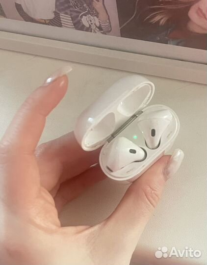 Наушники apple Airpods 2 оригинал