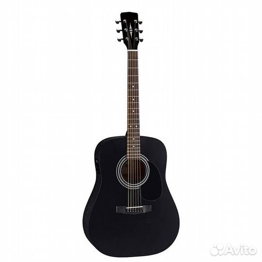 Электроакустическая гитара Parkwood W81E-BKS