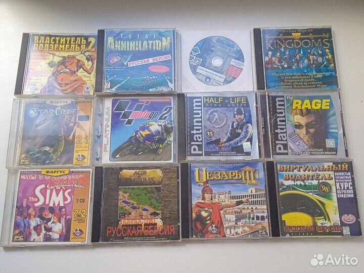 Старые компьютерные игры (сд диски)