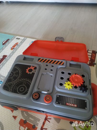 Игрушка чемодан строительный