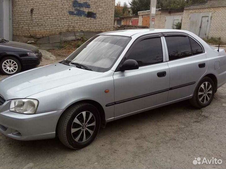 Дефлекторы окон hyundai accent