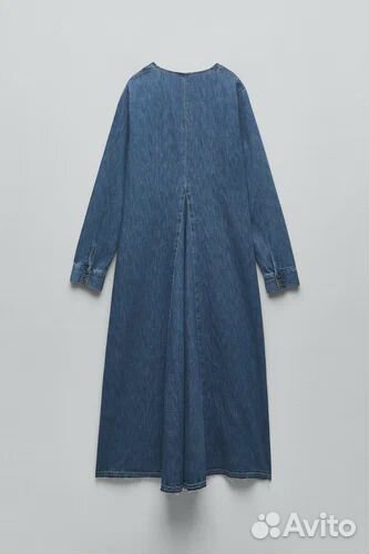 Zara Tilda denim dress новое, размер S. С бирками
