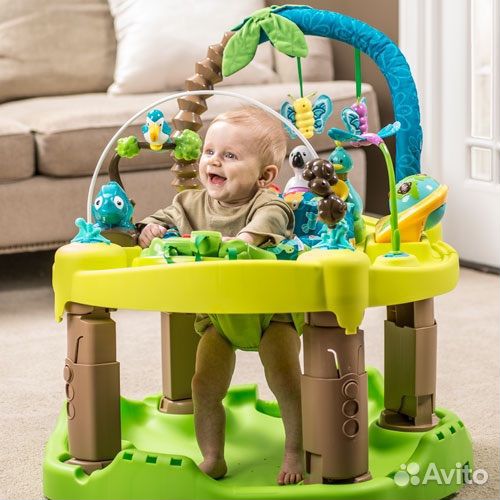 Игровой Центр прыгунки Evenflo ExerSaucer Jungle 3