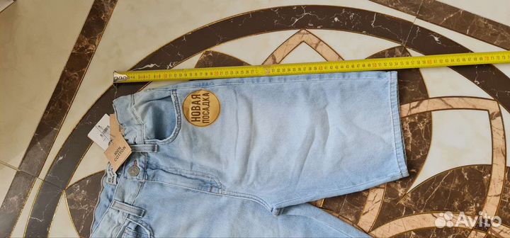 Джинсовые бриджи Глория Джинс 152 новый