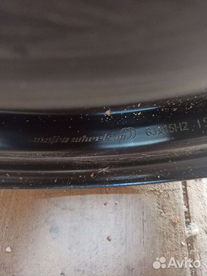 Диск штампованный r15 лада веста