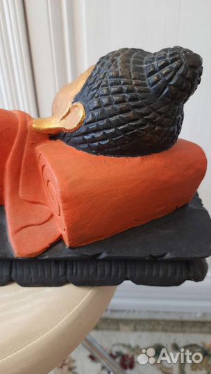 Статуэтка большой Будда. Дерево