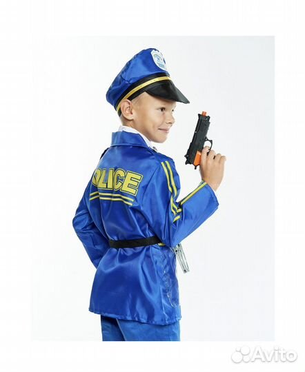 Костюм полицейского карнавальный 110-122
