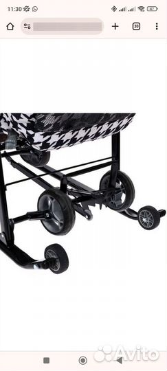 Санки коляска nika kids