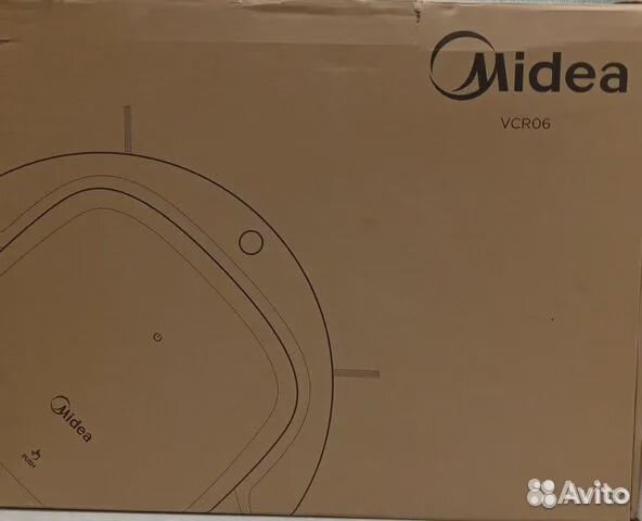 Робот-пылесос Midea VCR06, белый