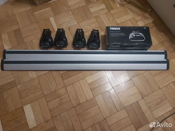 Thule wing bar, 757, freeride 532