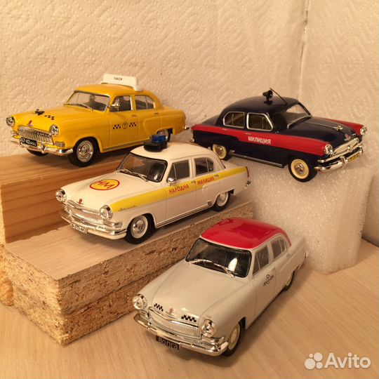 Победа,Волга 21, легковые газы, 1/43