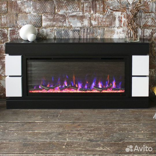 Электрокамин denver 50 BLM очаг saphir 50 (164см)