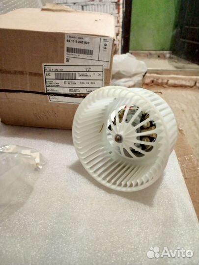 BMW 5/6/7 F-series Вентилятор отопителя