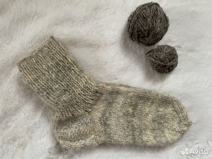 Носки из овечьей шерсти