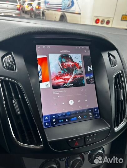 Магнитола Ford Focus 3 Tesla на Андроид