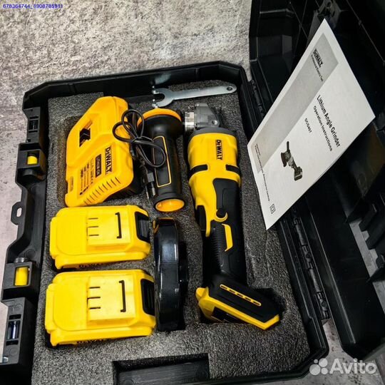 Ушм Болгарка dewalt аккумуляторная диск 125 мм