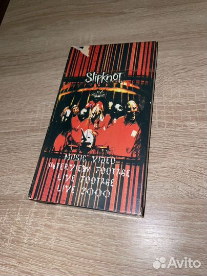 VHS Slipknot live 2000 / видеокассета
