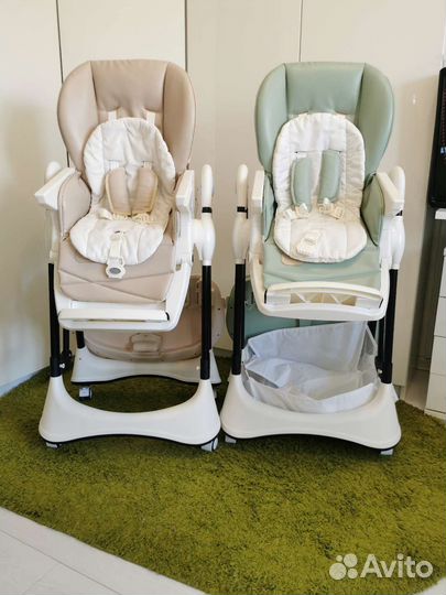 Стулья для кормления для двойни от 6 мес Carrello