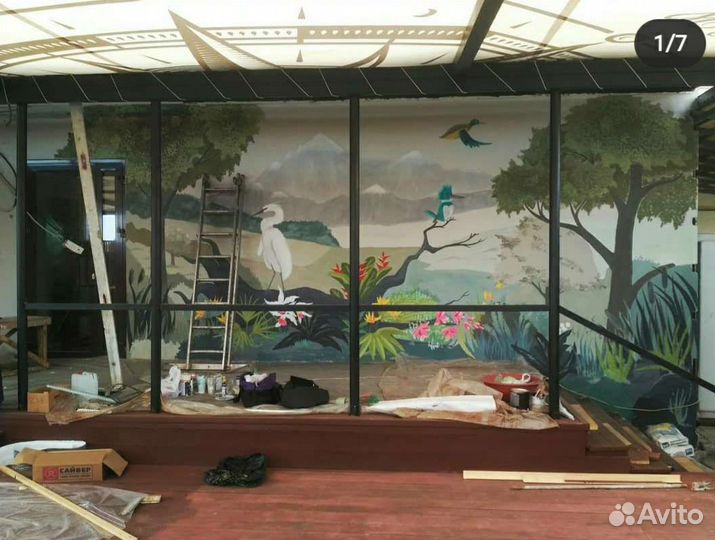 Роспись стен