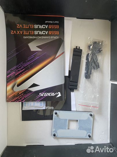 Gigabyte B550 aorus elite v2 + wi-fi адаптер