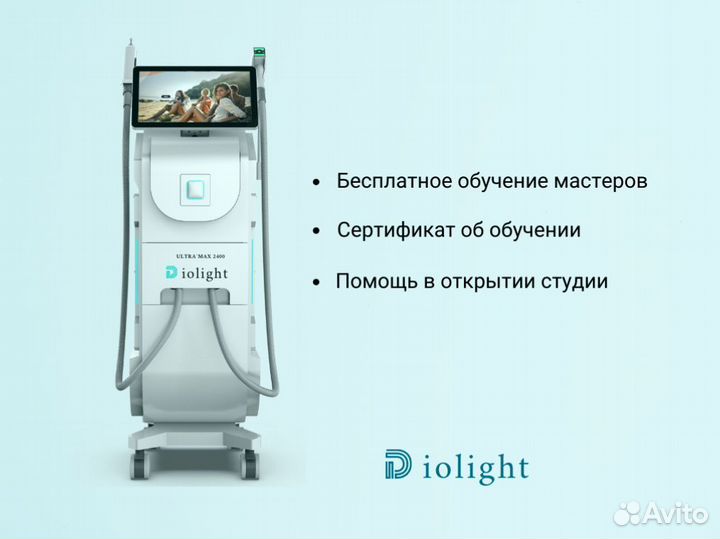 Диодный лазер DioLight 2400вт в рассрочку