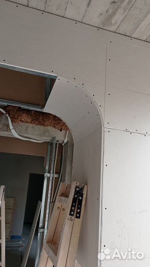 Монтаж гипсокартона