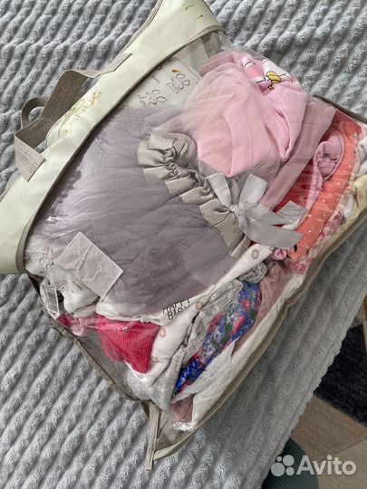 Пакет вещей для девочки 62 68 74 80