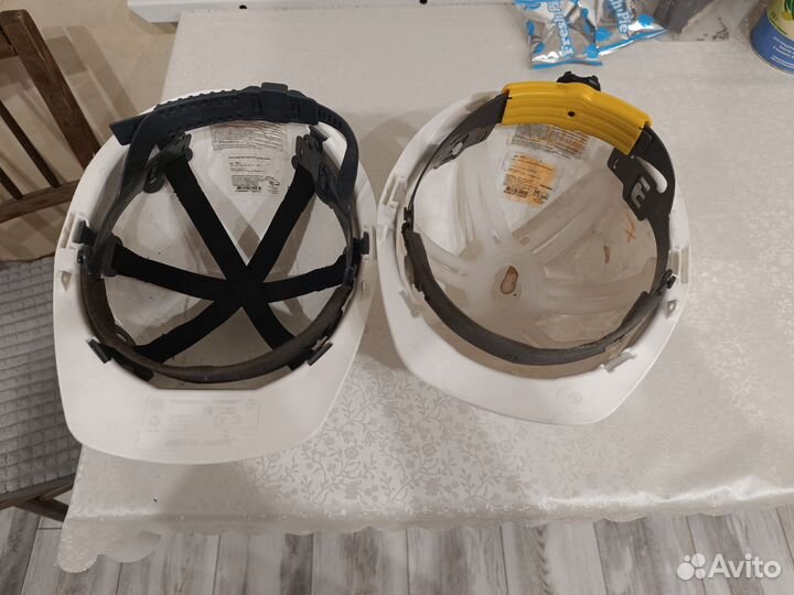 Каска строительная бу