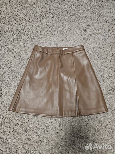 Кожаная юбка