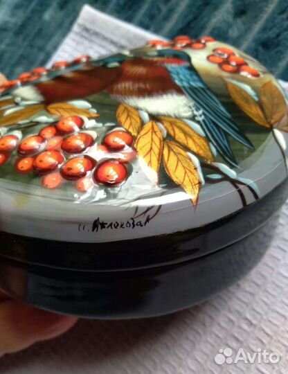 Шкатулки из папье маше
