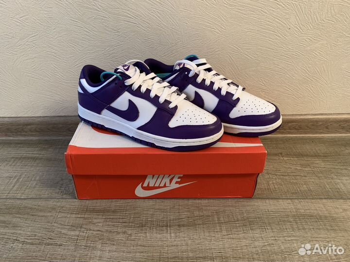 Кроссовки Nike Dunk Low purple