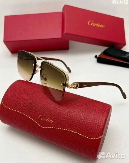 Солнцезащитные очки мужские cartier