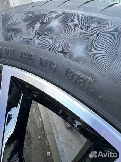 Комплект шин 275/40R22+315/35R22 Continental лето