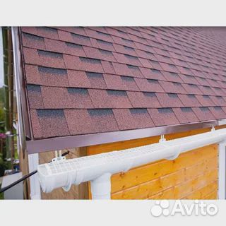 Гибкая черепица Shinglas фазенда Красный