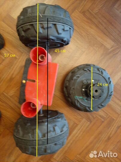 Колеса от детского автомобиля