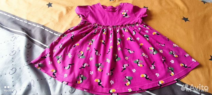 Пакет вещей на девочку 74-80