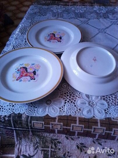 Салатник дулево ссср,селедочница