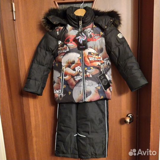 Зимний пуховый костюм на рост 104