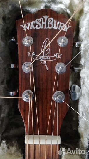 Акустическая гитара Washburn D300S Apache (юбилей)
