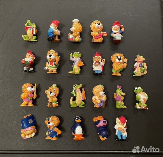 Игрушки Kinder 1993-1994 (22 шт.)