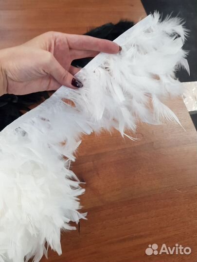 Перья на ленте