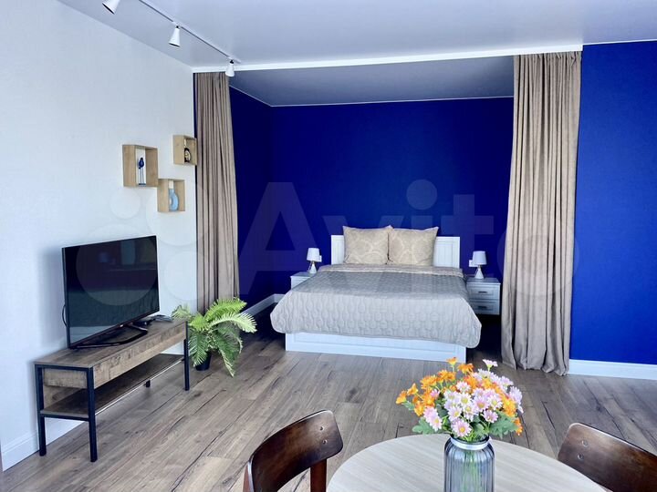 1-к. квартира, 43 м², 4/9 эт.