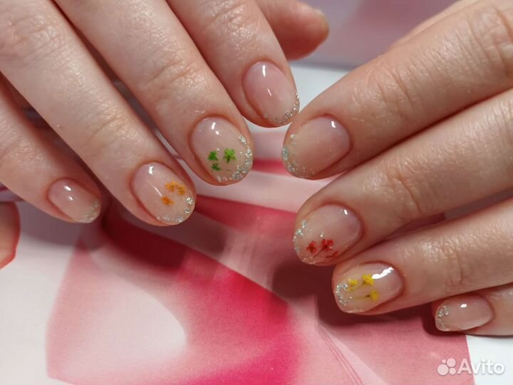 Наращивание, маникюр, гель-лак