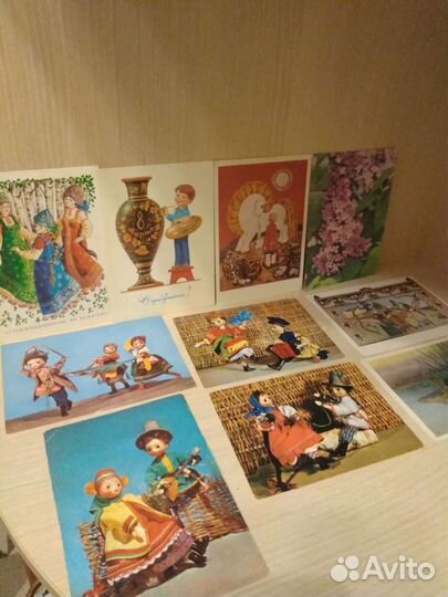 Разные советские открытки