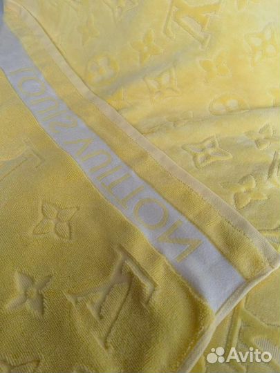 Полотенце Louis Vuitton желтое